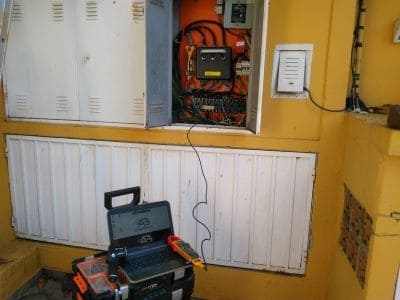 Inspeção elétrica predial